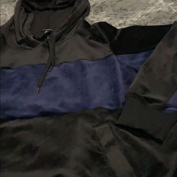 Champion Elite velvet hoodie NWOT size XL screams 90s - Picture 2 of 9